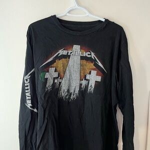 Master of Puppets Metallica Long Sleeve Graphic Tee